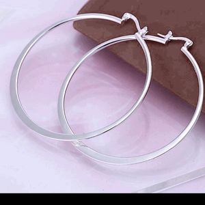 Sterling Silver hoop earrings
